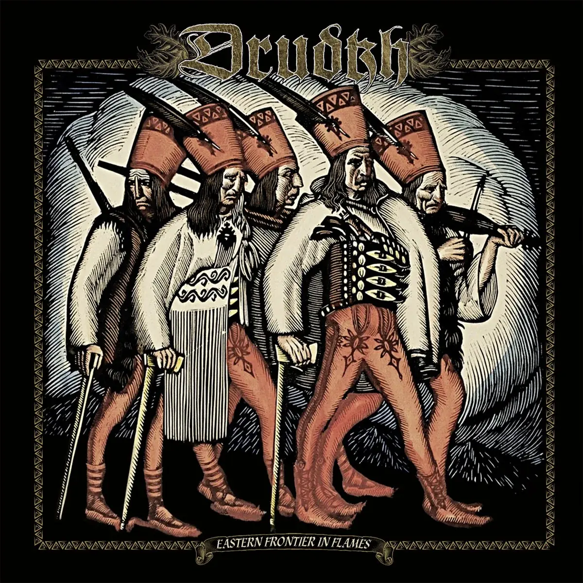 DRUDKH · Eastern Frontier In Flames (B-Stock) | BLUE LP (Black Metal Vinyl) · Bild 1