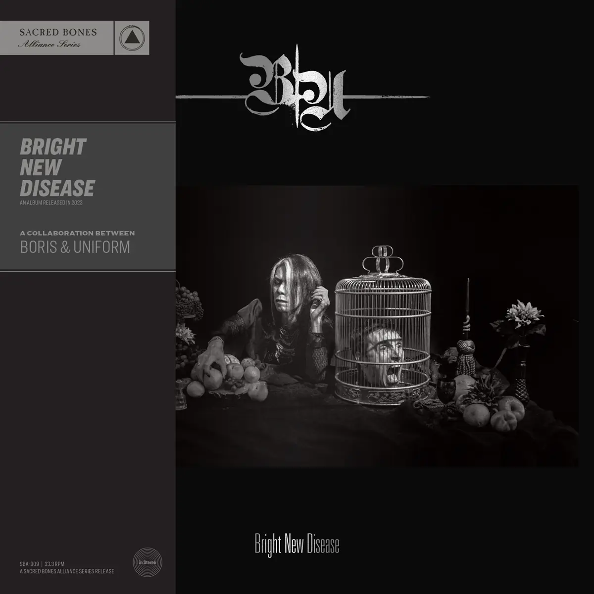 BORIS & UNIFORM - Bright New Disease · RED LP · Bild 1 BORIS & UNIFORM - Bright New Disease · RED LP (Metal Vinyl) · Bild 1