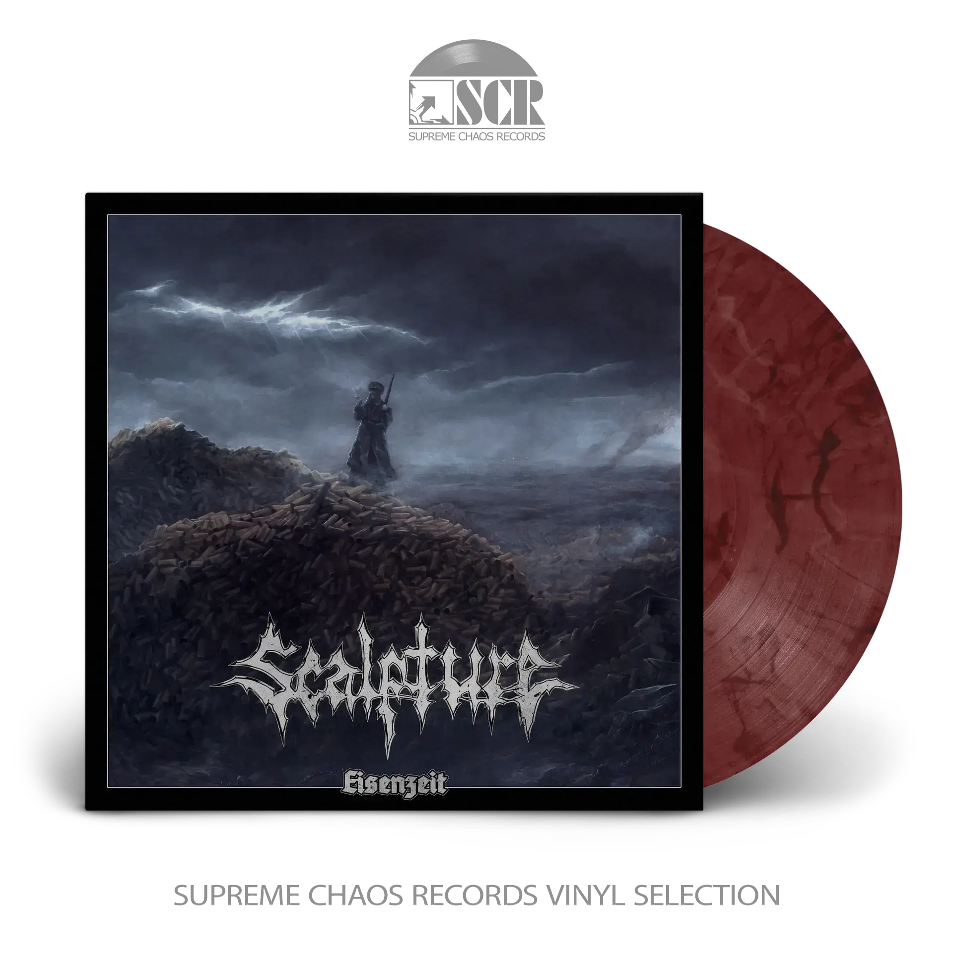 SCALPTURE - Eisenzeit · PINK/BLACK MARBLED LP SCALPTURE - Eisenzeit · PINK/BLACK MARBLED LP (Death Metal Vinyl)