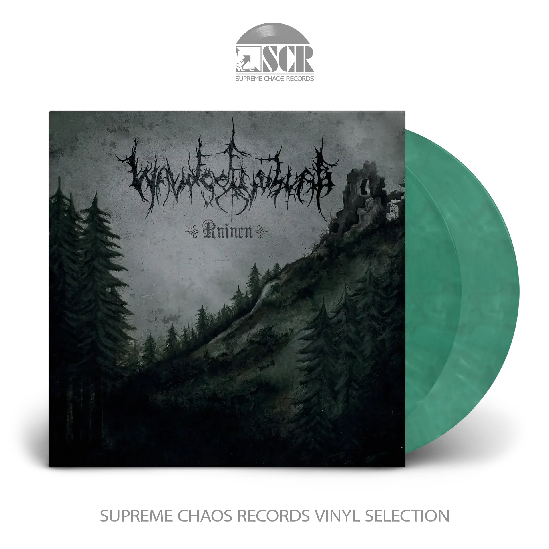 WALDGEFLÜSTER - Ruinen · MULTI-COLORED 2LP (Black Metal Vinyl)