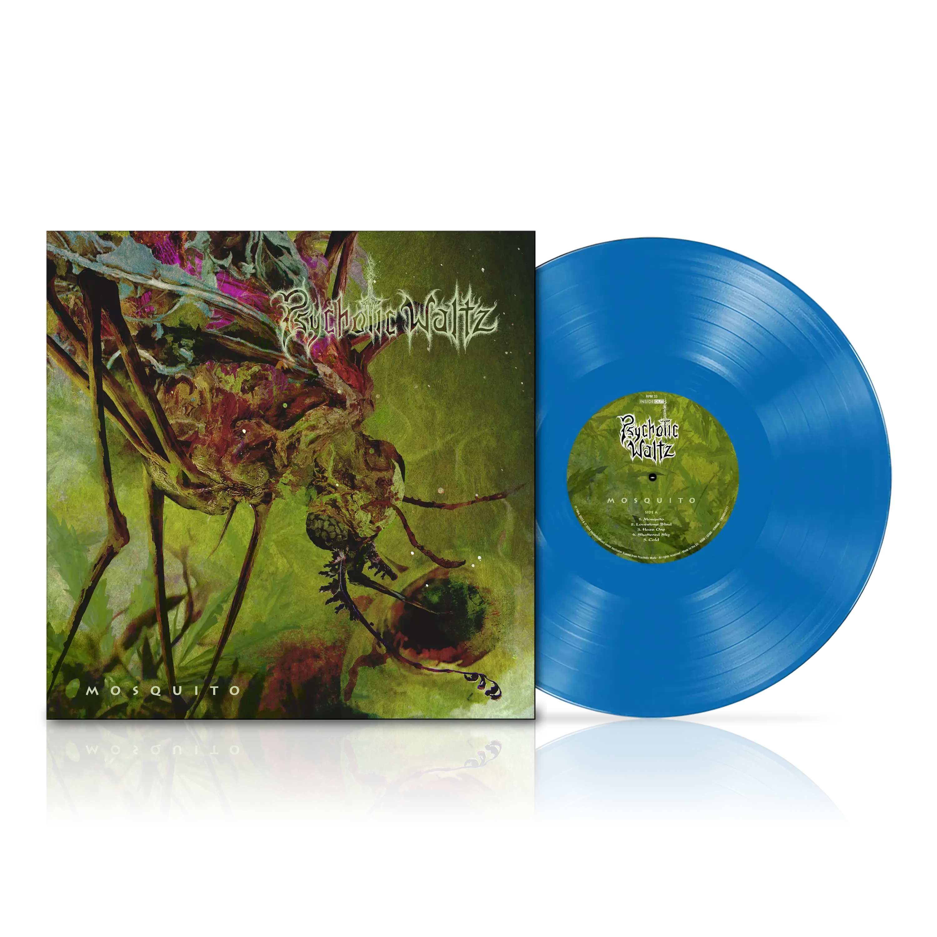 PSYCHOTIC WALTZ · Mosquito (Re-Issue 2024) | BLUE LP (Progressive Metal Vinyl)
