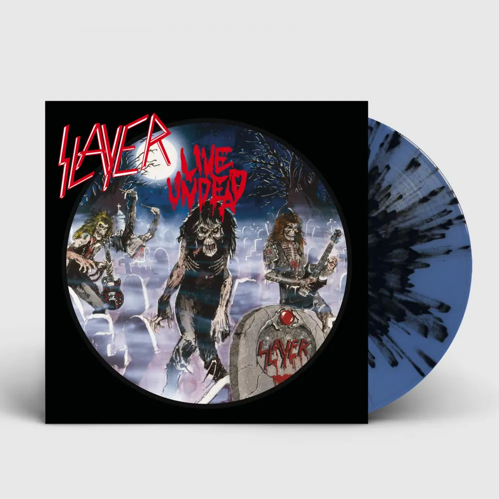 SLAYER - Live Undead [BLUE/BLACK] · LP (Thrash Metal Vinyl)