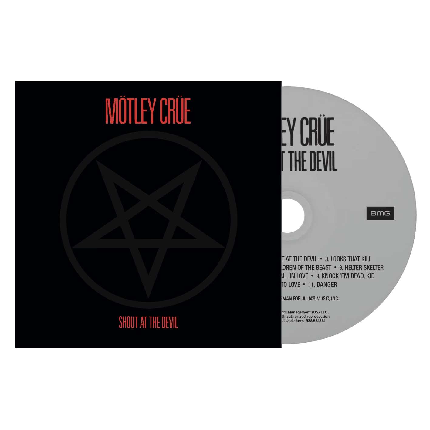 MÖTLEY CRÜE - Shout At The Devil (LP Replica) · CD (Hard Rock CDs)