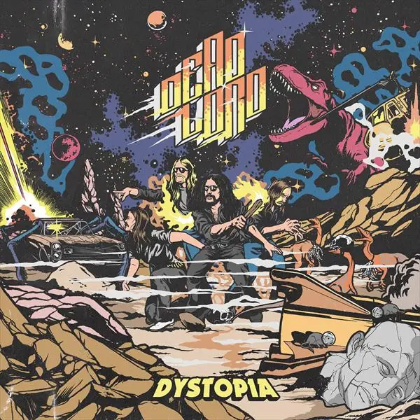DEAD LORD - Dystopia EP · BLACK LP (Hard Rock Vinyl) · Bild 1