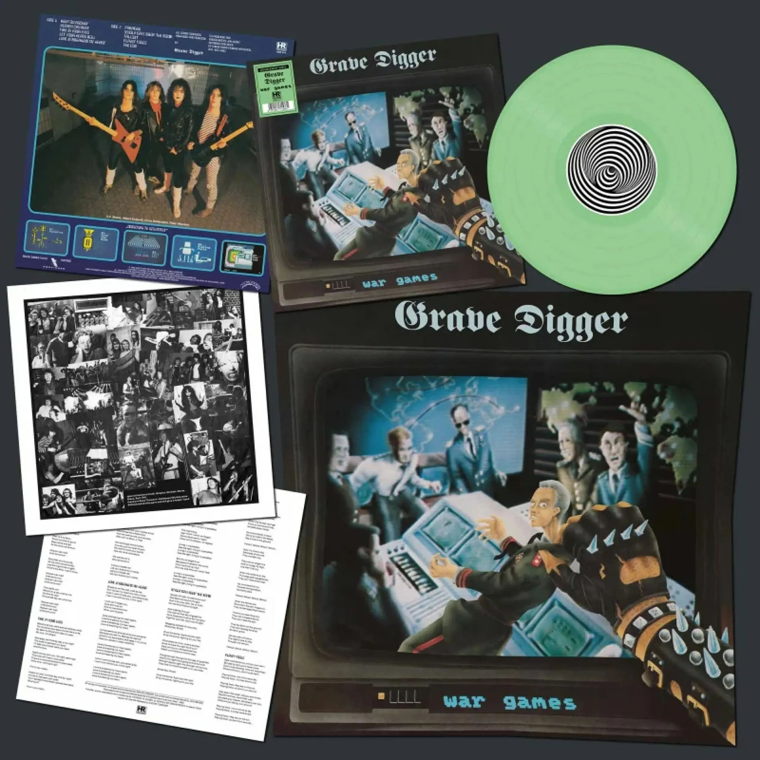 GRAVE DIGGER - War Games · DOUBLEMINT LP (Heavy Metal Vinyl)