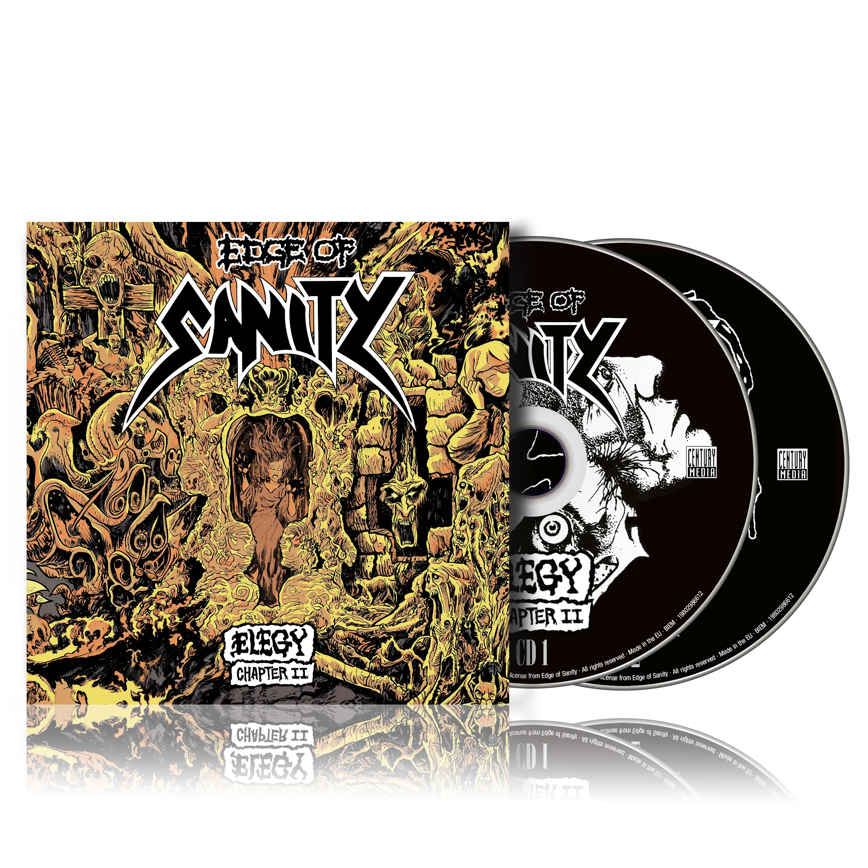 EDGE OF SANITY · Elegy - Chapter II (Demos Comp.) | O-CARD 2CD (Melodic Death Metal CDs) · Bild 2