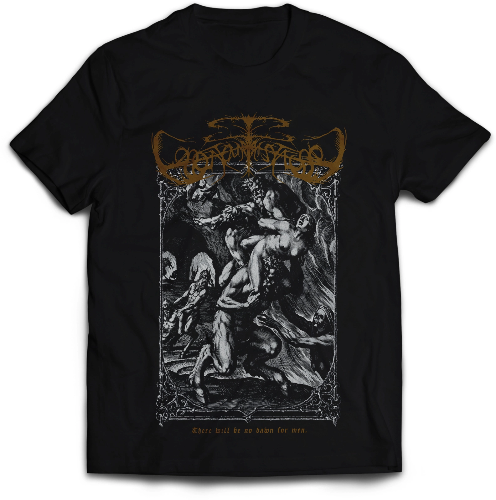BONJOUR TRISTESSE - No dawn for men · T-SHIRT BONJOUR TRISTESSE - No dawn for men · T-SHIRT (Black Metal Clothes)