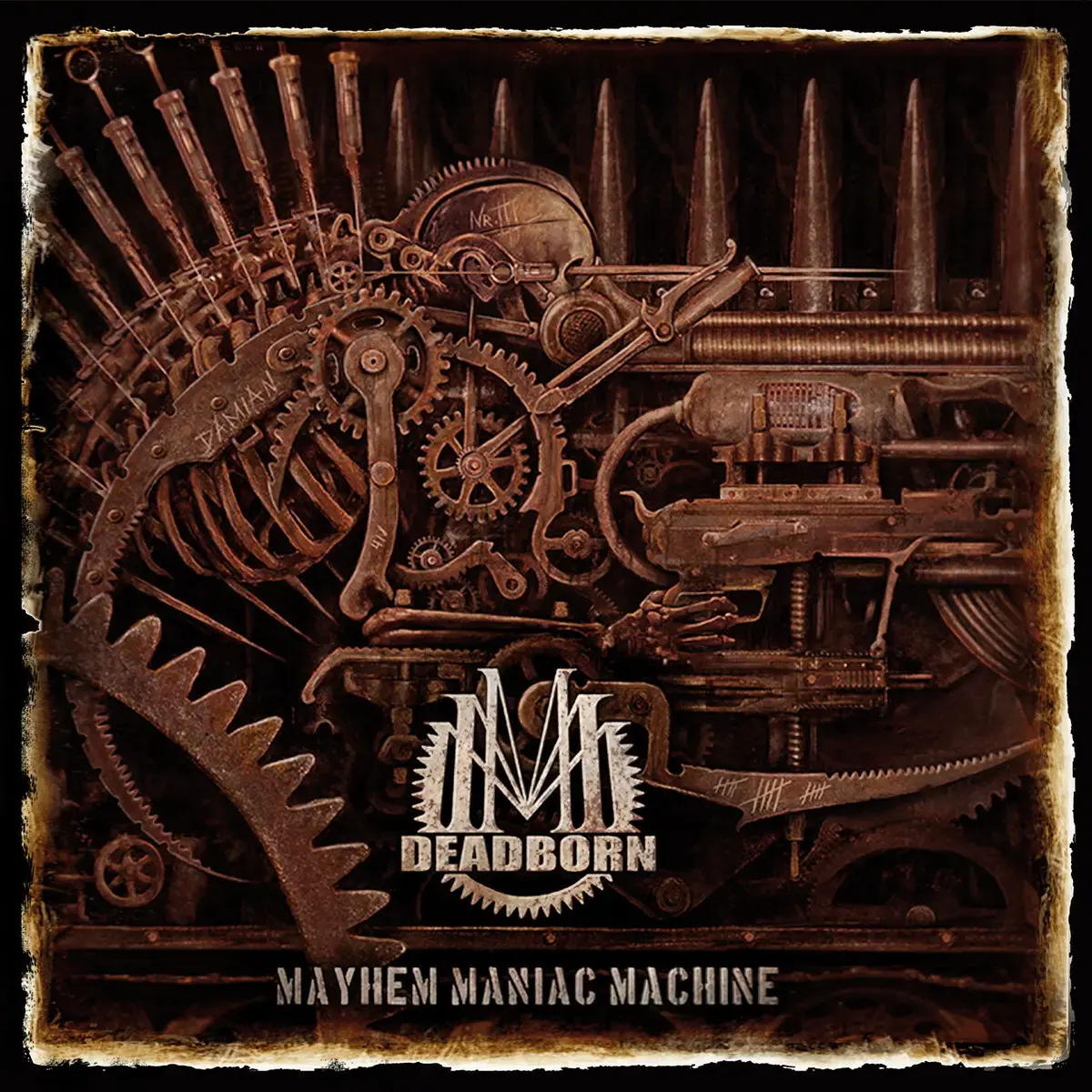 DEADBORN · Mayhem Maniac Machine | DIGIPAK CD DEADBORN · Mayhem Maniac Machine | DIGIPAK CD (Death Metal CDs)