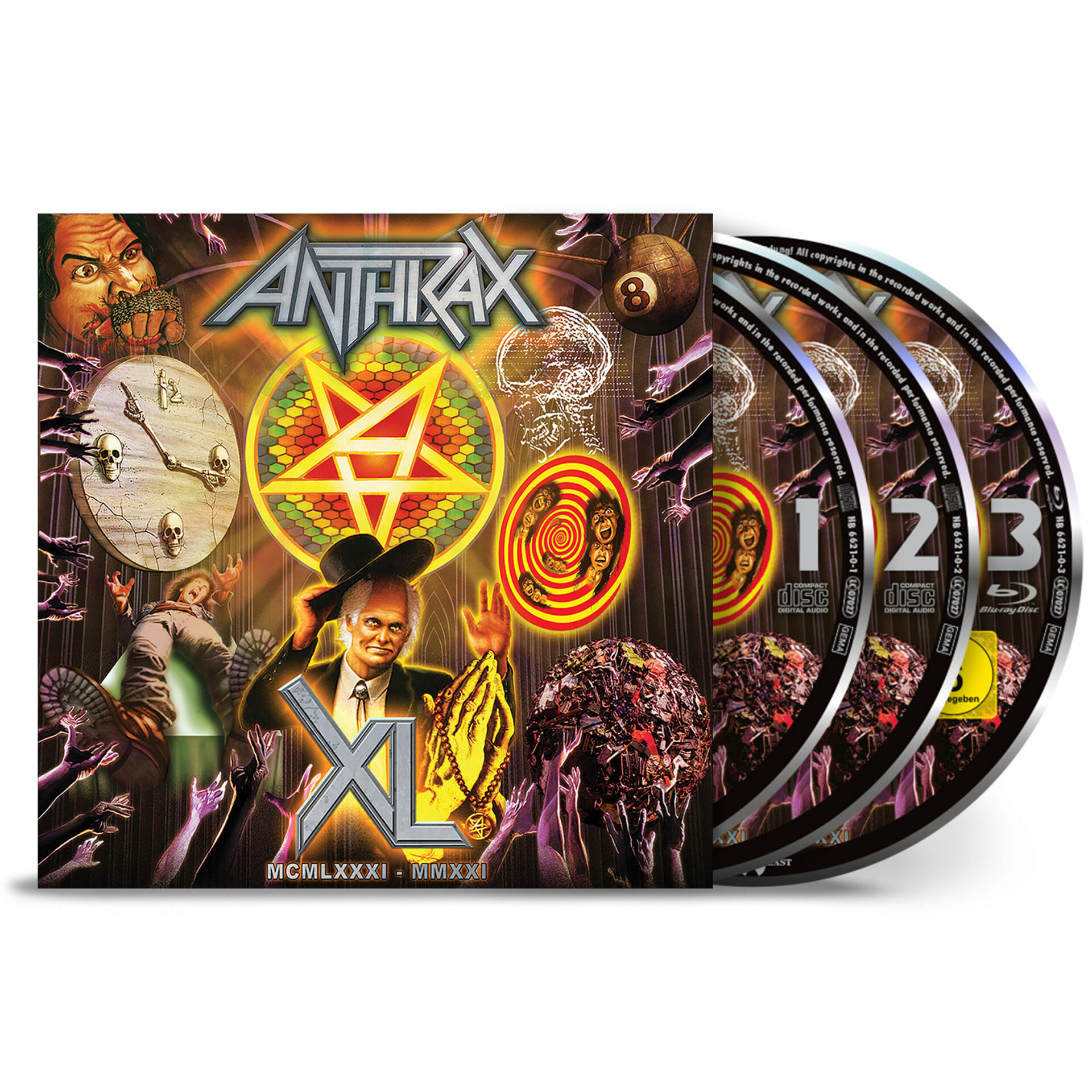 ANTHRAX - XL · 2CDBLURAY ANTHRAX - XL · 2CDBLURAY (Thrash Metal CDs)