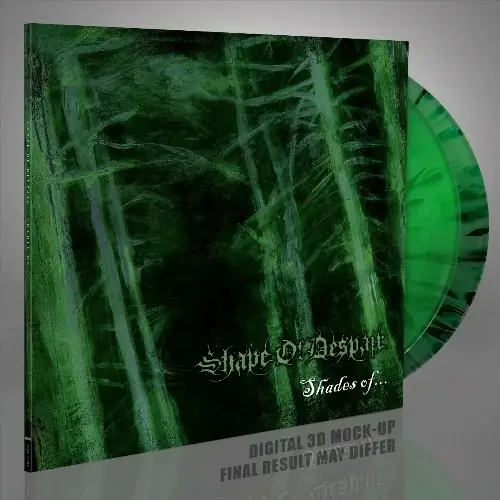SHAPE OF DESPAIR · Shades Of... | TRANSPARENT GREEN/BLACK SPLATTER DLP (Funeral Doom Metal Vinyl)