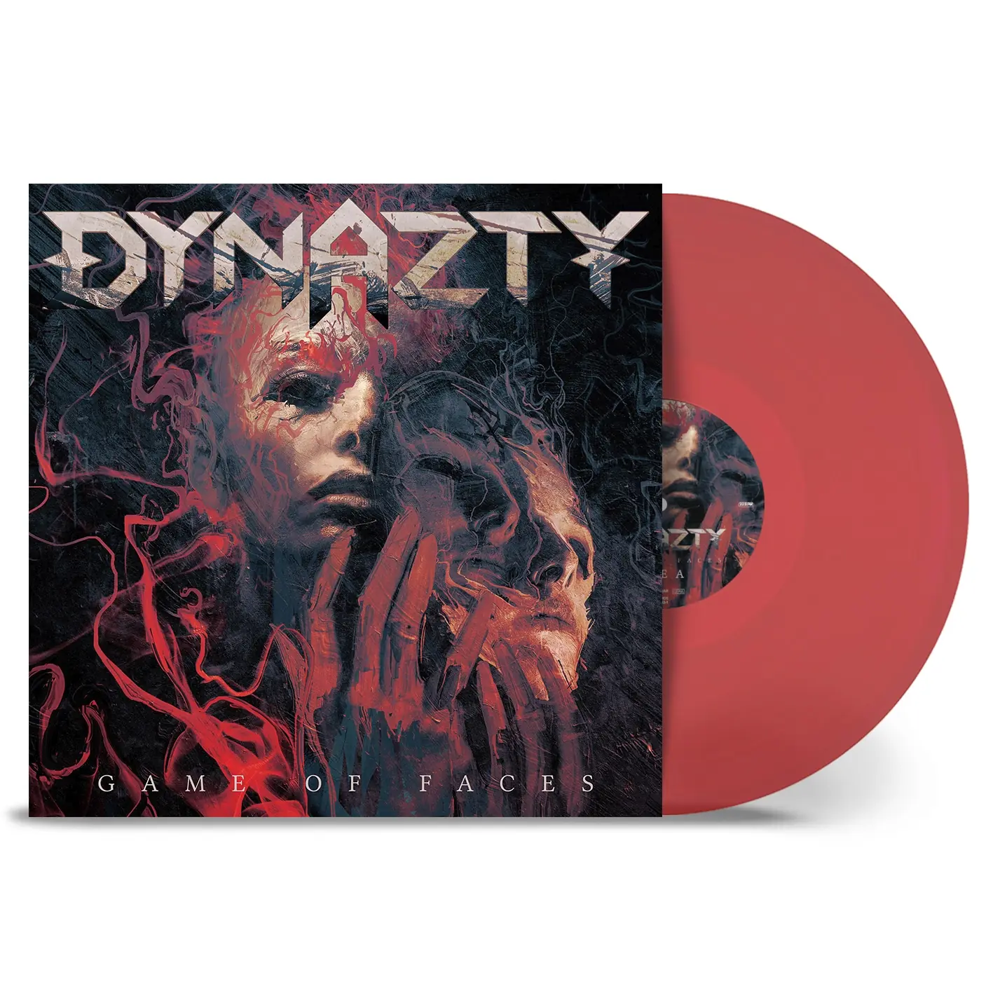 DYNAZTY · Game Of Faces | TRANSPARENT RED LP DYNAZTY · Game Of Faces | TRANSPARENT RED LP (Power Metal Vinyl)