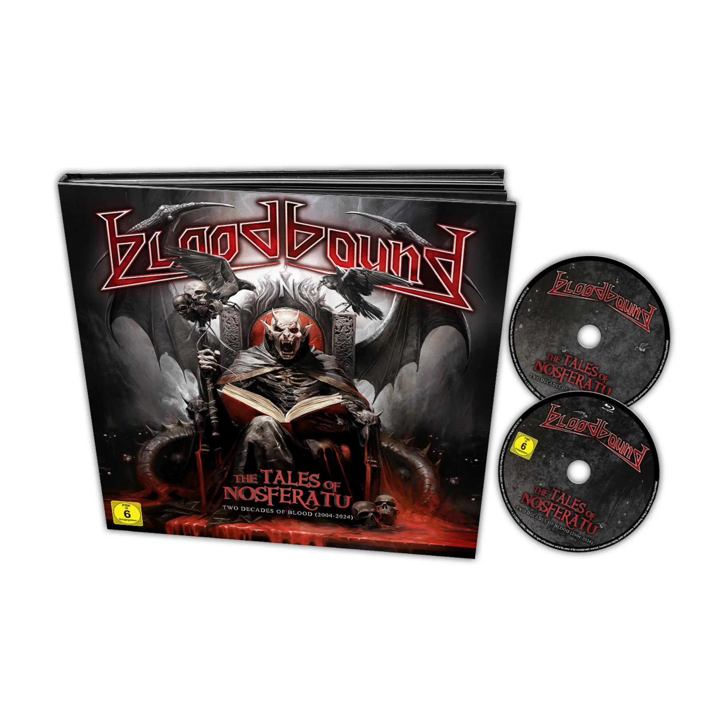 BLOODBOUND - The Tales of Nosferatu · CD+BLU-RAY EARBOOK (Power Metal CDs)