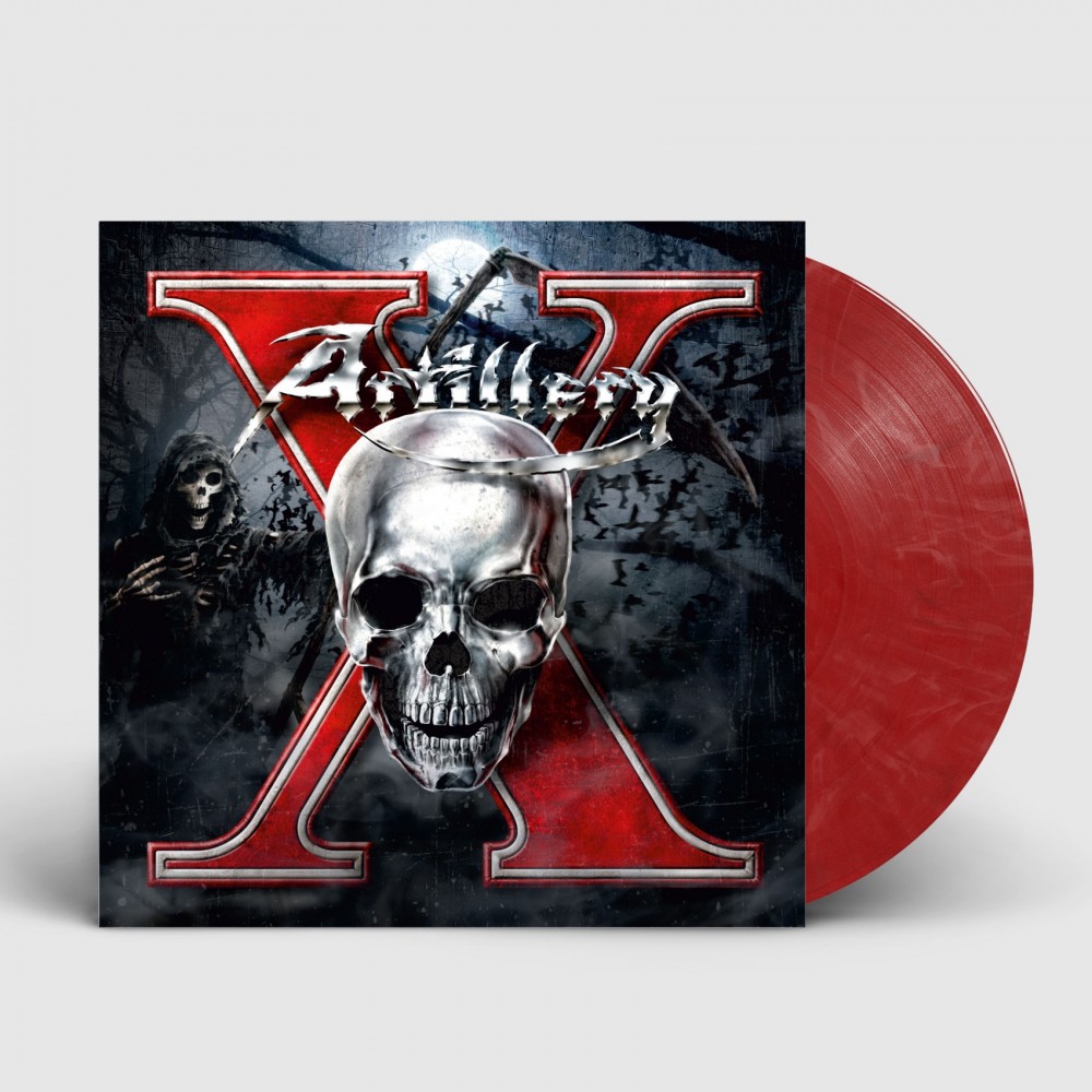 ARTILLERY - X · BLOOD RED/BLUE LP ARTILLERY - X · BLOOD RED/BLUE LP (Thrash Metal Vinyl)