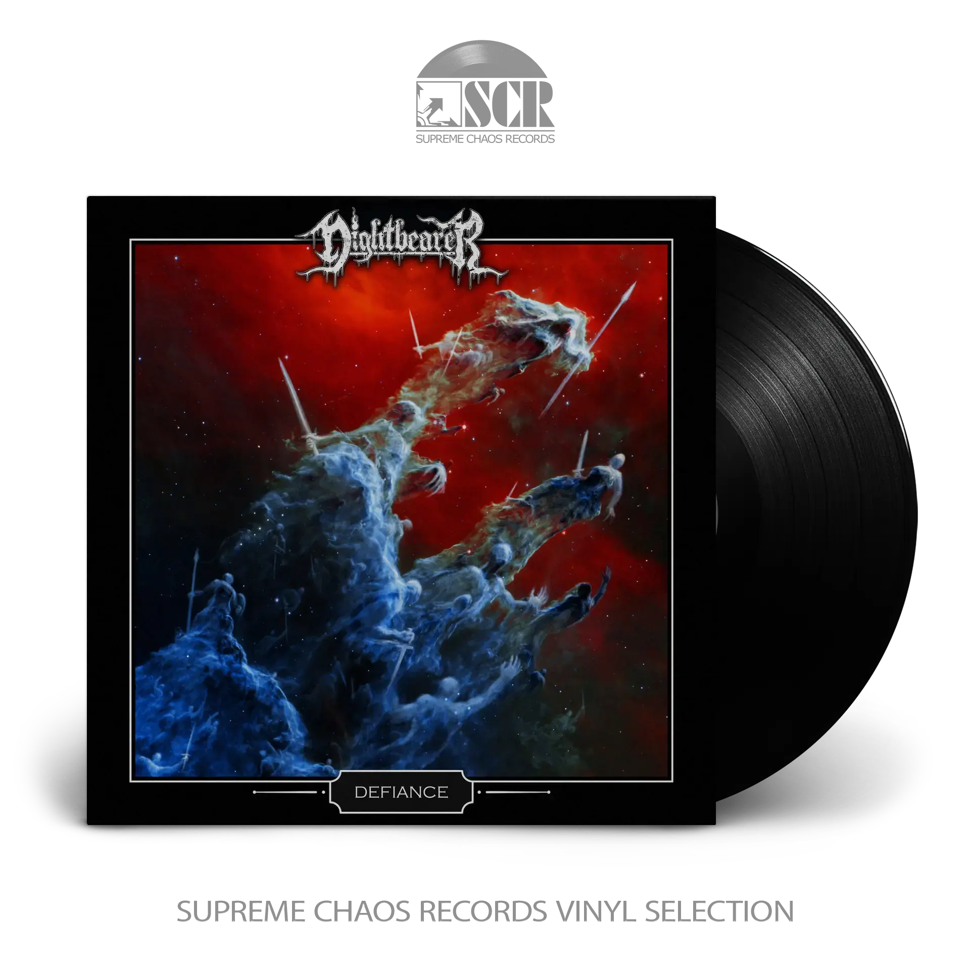 NIGHTBEARER · Defiance | BLACK LP (Death Metal Vinyl)