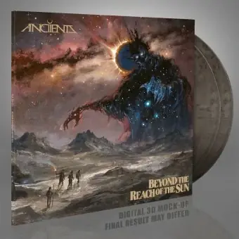 ANCIIENTS · Beyond The Reach Of The Sun | SILVER/BLACK MARBLED 2LP (Progressive Rock Metal Vinyl)