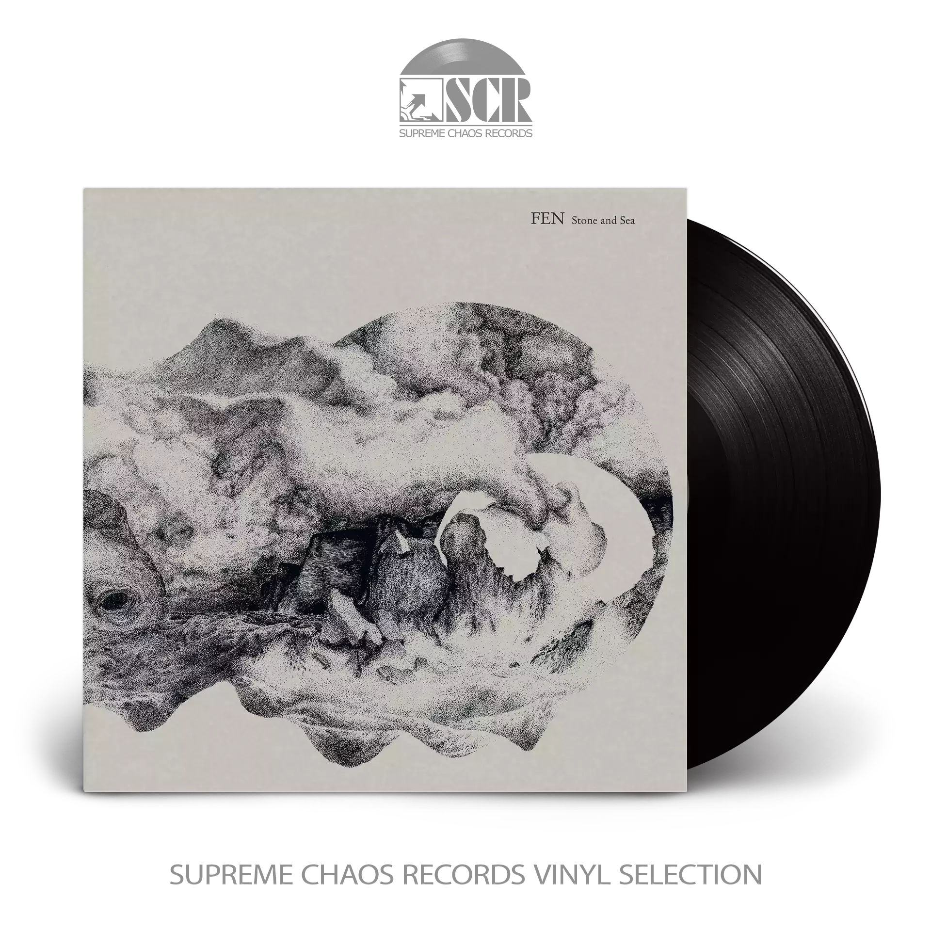FEN · Stone And Sea | BLACK LP FEN · Stone And Sea | BLACK LP (Black Metal Vinyl)