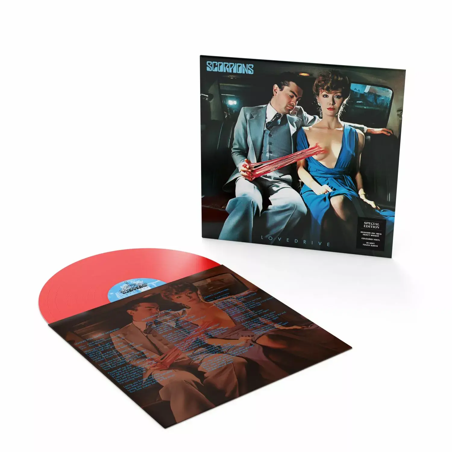 SCORPIONS · Lovedrive | TRANSPARENT RED LP SCORPIONS · Lovedrive | TRANSPARENT RED LP (Hard Rock Vinyl)