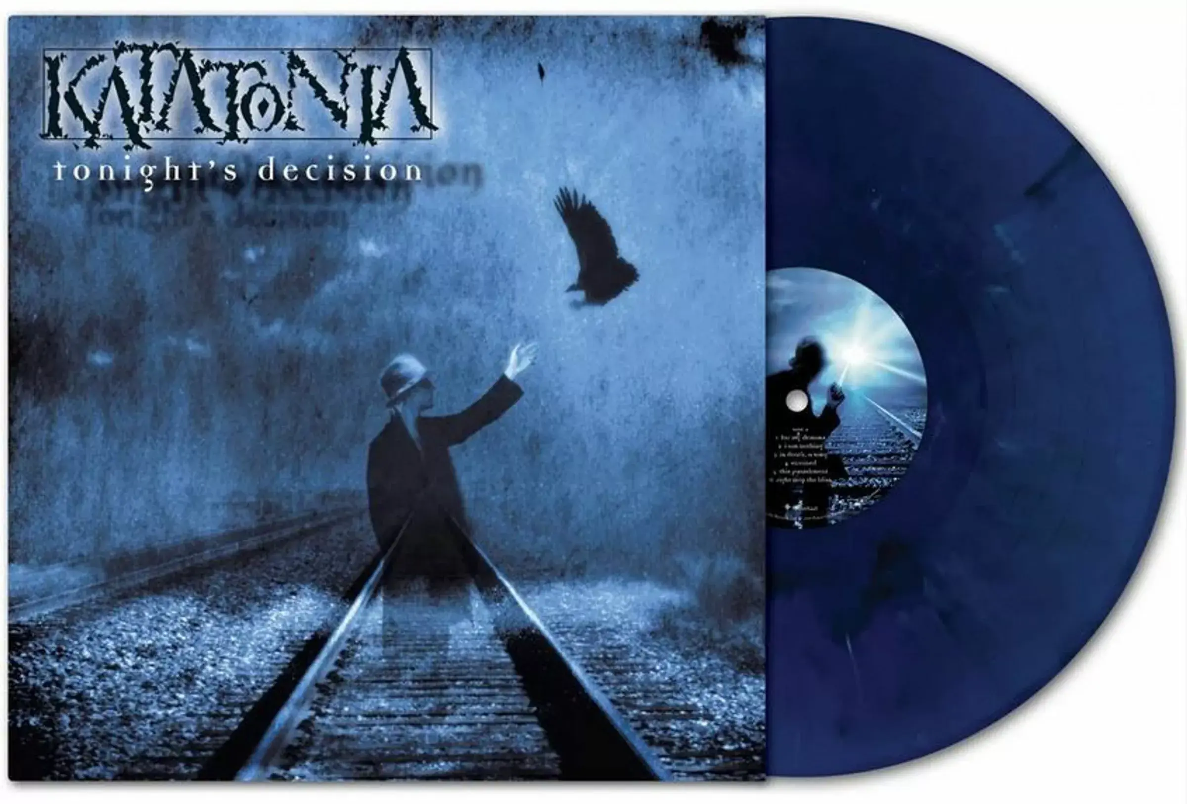 KATATONIA - Tonight's Decision (25th Anniversary) · TRANSPARENT BLUE/WHITE/BLACK MARBLED LP KATATONIA - Tonight's Decision (25th Anniversary) · TRANSPARENT BLUE/WHITE/BLACK MARBLED LP (Dark Metal/Death Metal Vinyl)