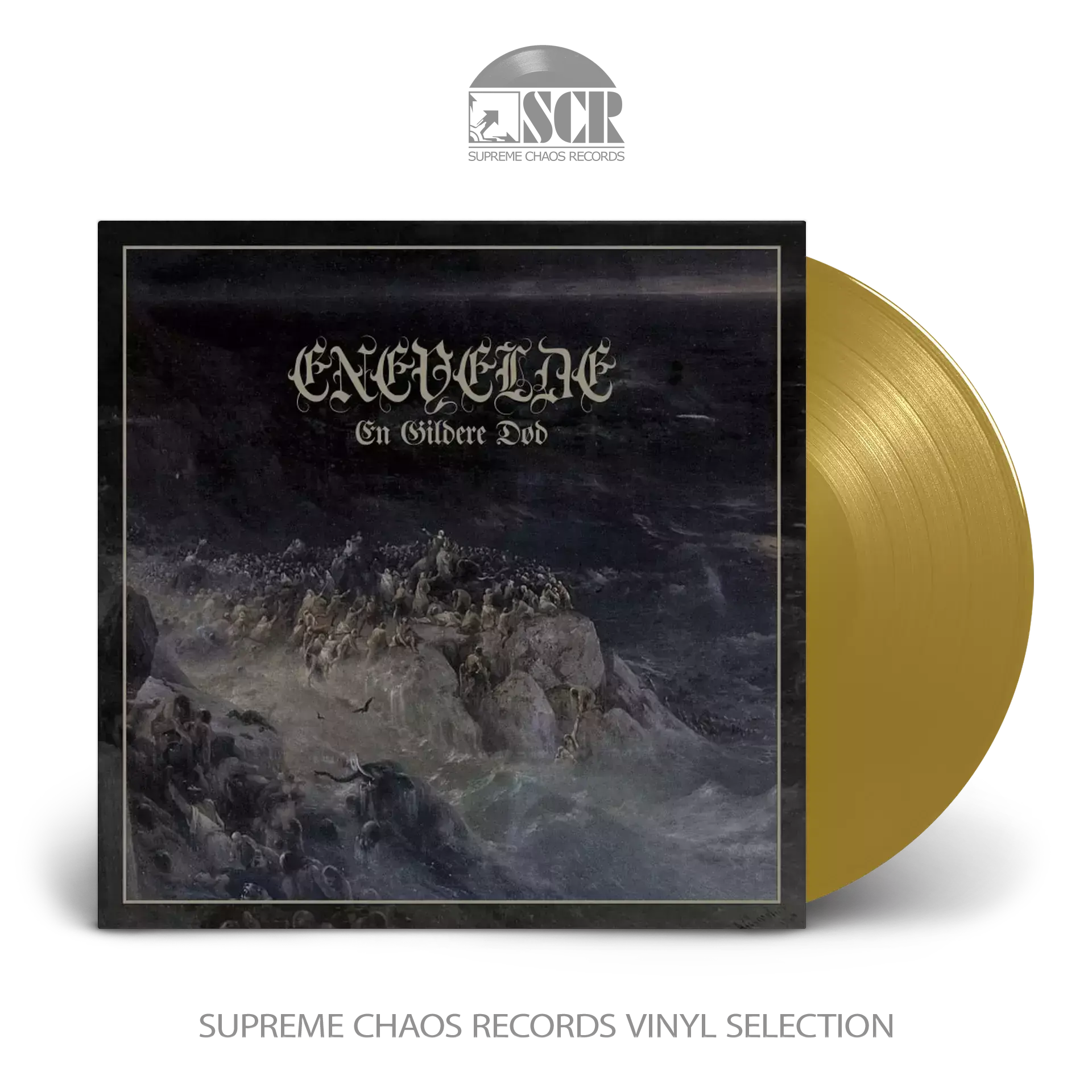 ENEVELDE - En Gildere Doed · GOLD LP ENEVELDE - En Gildere Doed · GOLD LP (Black Metal Vinyl)