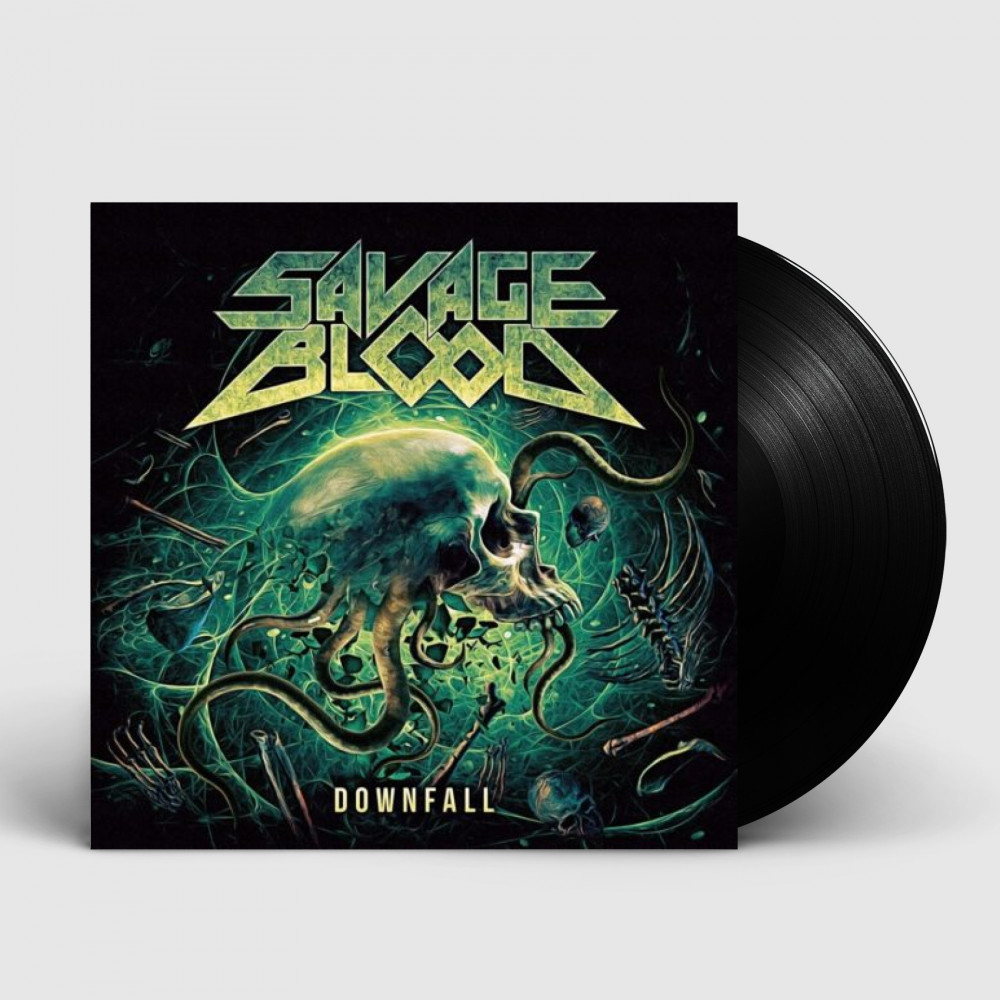 SAVAGE BLOOD - Downfall · BLACK LP SAVAGE BLOOD - Downfall · BLACK LP (Heavy Metal Vinyl)