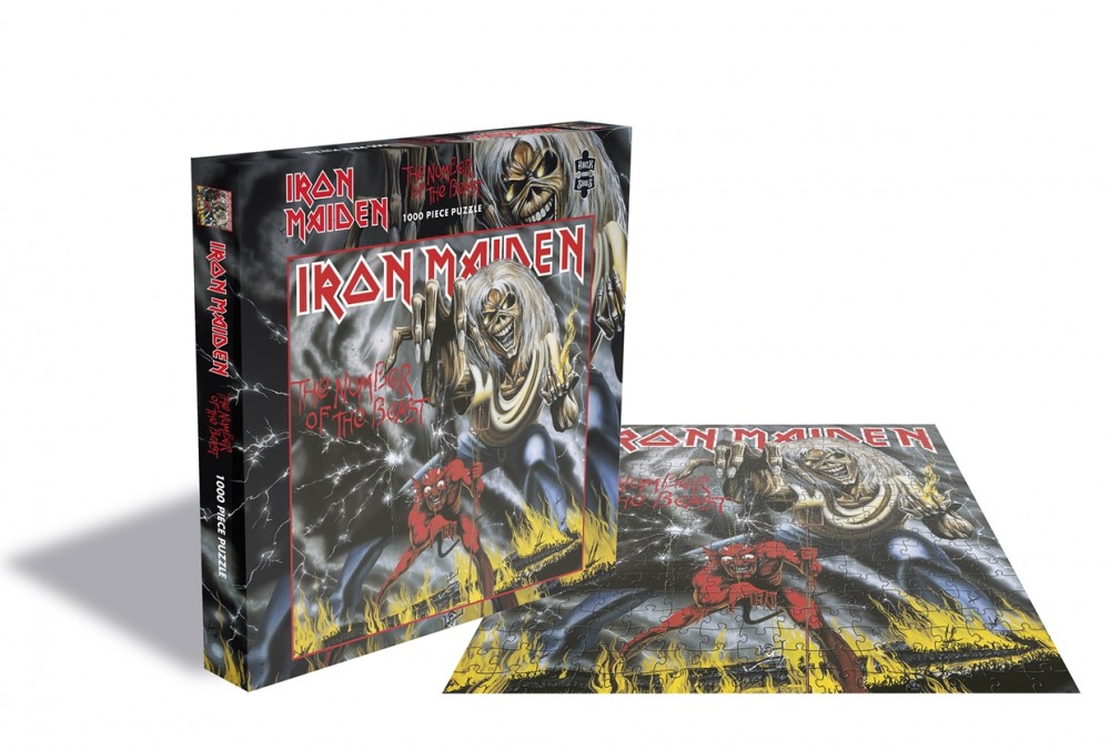IRON MAIDEN - The Number of the Beast [1000 PIECES PUZZLE]