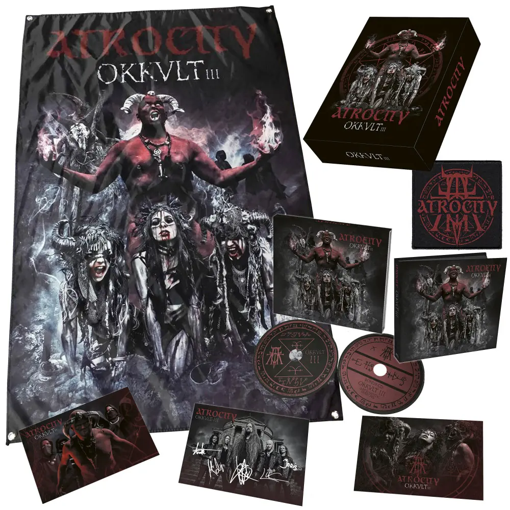 ATROCITY · Okkult III | BOXSET BOXCD ATROCITY · Okkult III | BOXSET BOXCD (Death Metal CDs)