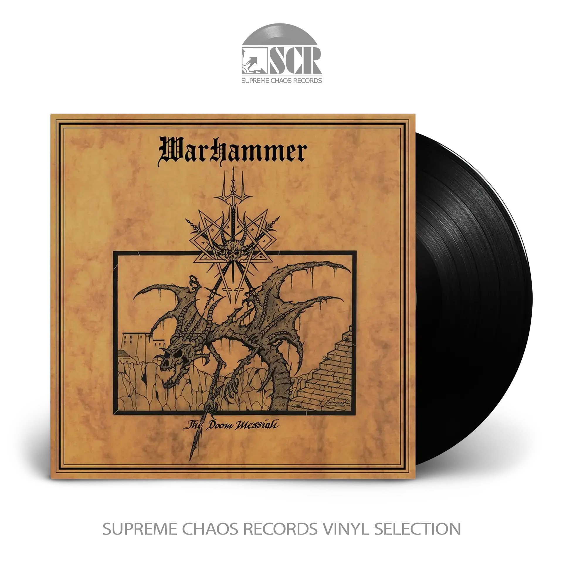 WARHAMMER · The Doom Messiah | BLACK LP WARHAMMER · The Doom Messiah | BLACK LP (Doom Metal/Death Metal/Thrash Metal Vinyl)