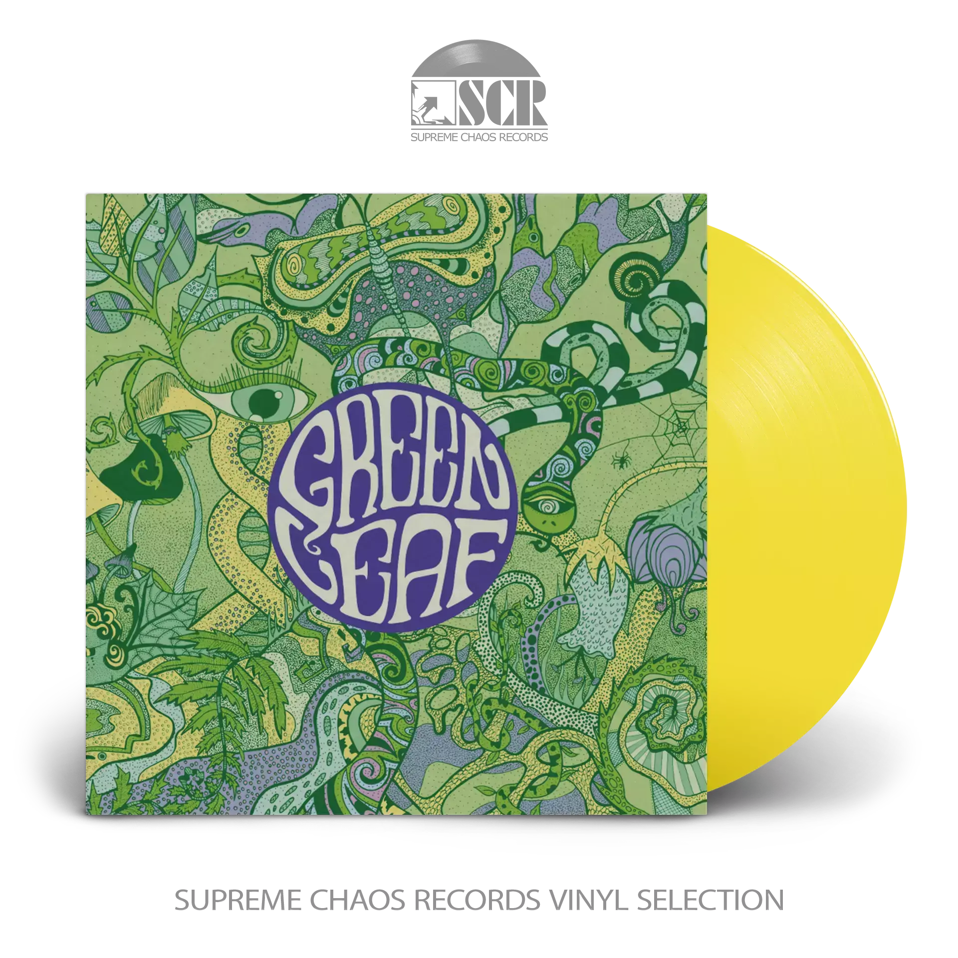 GREENLEAF · Nest Of Vipers | SUN YELLOW TRANSPARENT LP GREENLEAF · Nest Of Vipers | SUN YELLOW TRANSPARENT LP (Stoner Rock Vinyl)