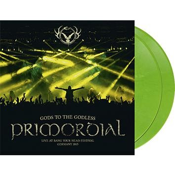 PRIMORDIAL - Gods To The Godless · GREEN DLP (Heavy Metal Vinyl)