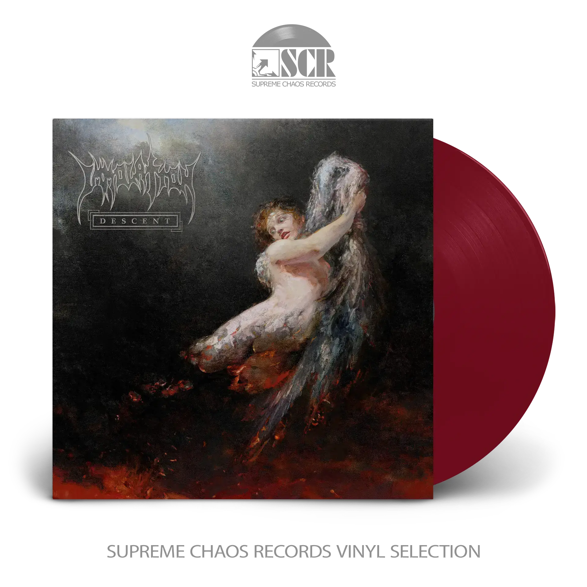 IMMOLATION - Descent · OXBLOOD LP (Death Metal Vinyl)