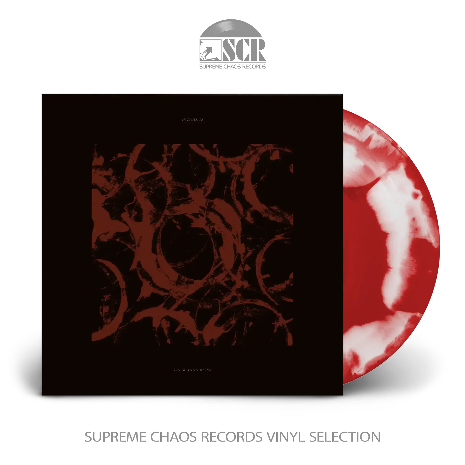 CULT OF LUNA · The Raging River | WHITE/BLOOD RED LP CULT OF LUNA · The Raging River | WHITE/BLOOD RED LP (Progressive Metal/Post Metal Vinyl)