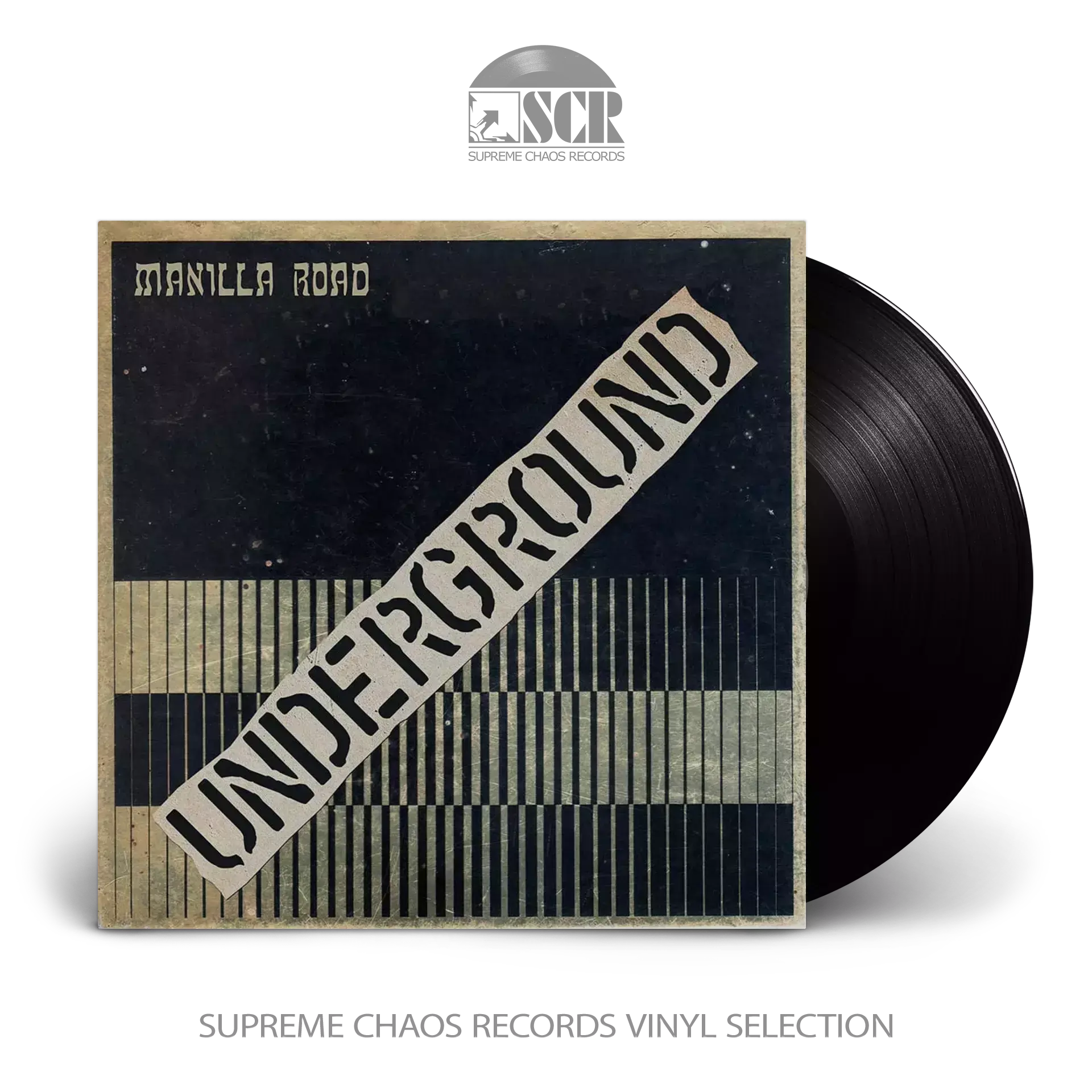 MANILLA ROAD · Underground | BLACK LP (Heavy Metal Vinyl)