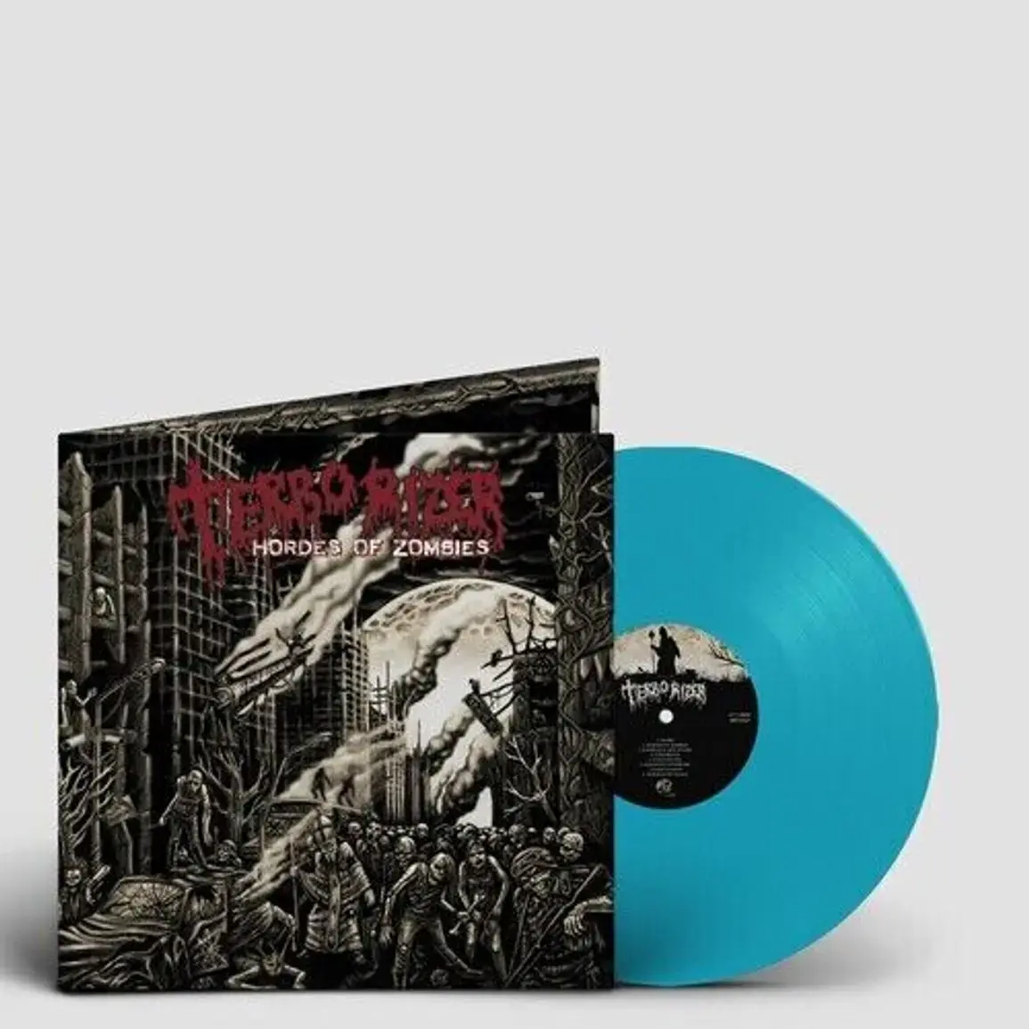 TERRORIZER · Hordes of Zombies | CURACAO BLUE LP · Bild 2 TERRORIZER · Hordes of Zombies | CURACAO BLUE LP (Grindcore/Death Metal Vinyl) · Bild 2