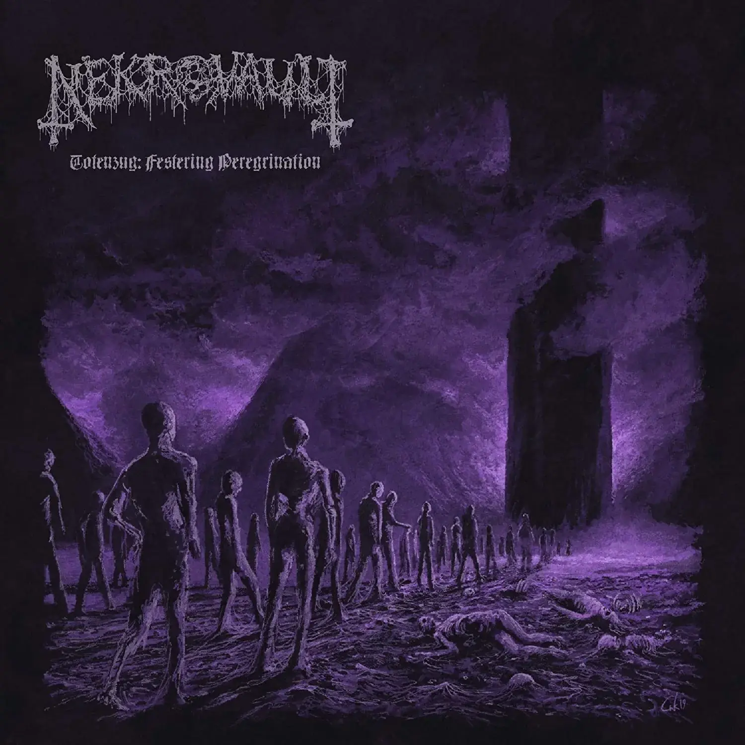 NEKROVAULT - Totenzug: Festering Peregrination · DIGIPACK CD NEKROVAULT - Totenzug: Festering Peregrination · DIGIPACK CD (Death Metal CDs)