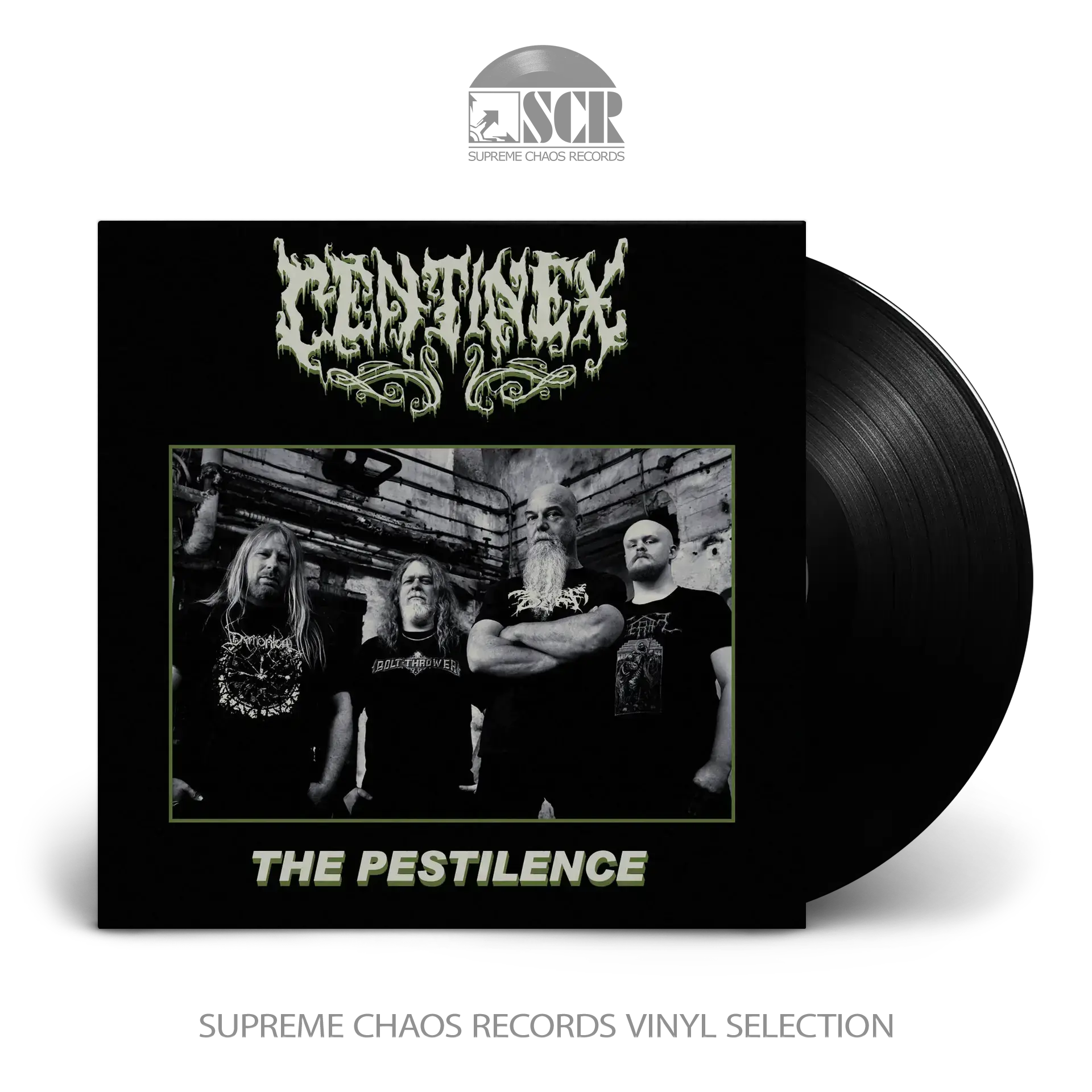 CENTINEX · The Pestilence | BLACK LP (Death Metal Vinyl)