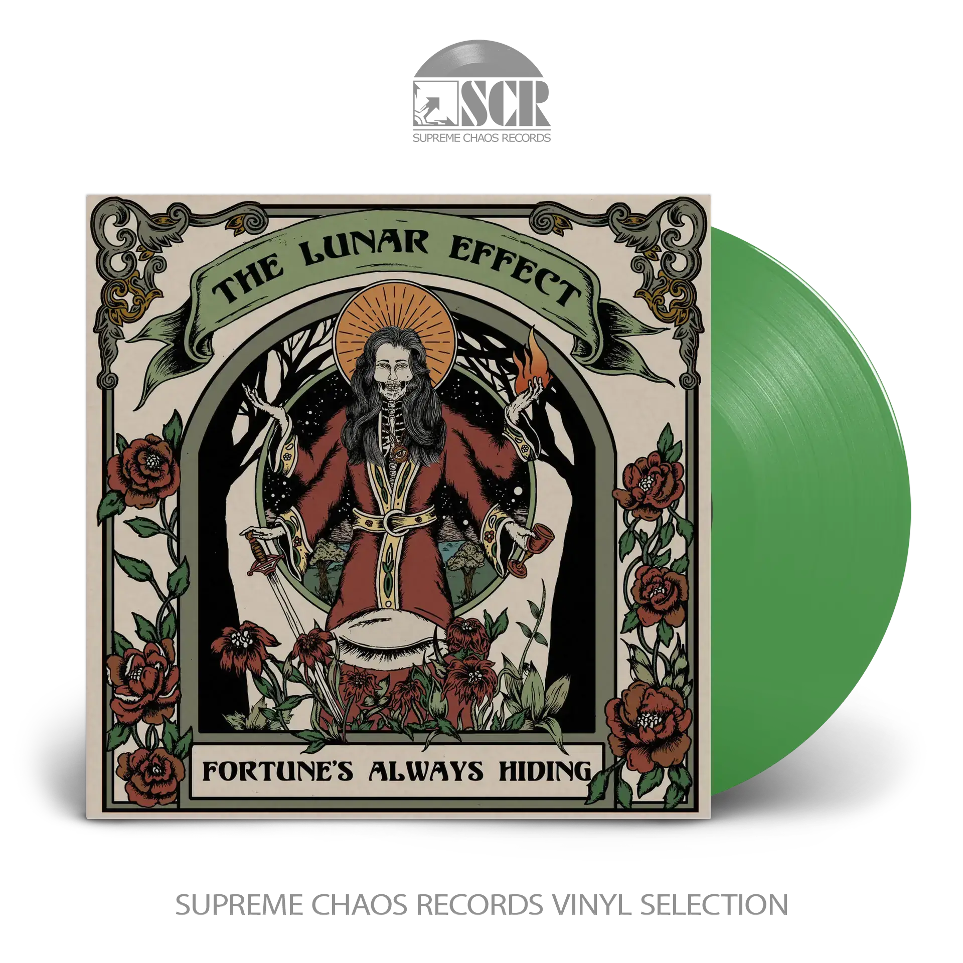 THE LUNAR EFFECT - Fortune's Always Hiding · GREEN LP THE LUNAR EFFECT - Fortune's Always Hiding · GREEN LP (Psychedelic Rock Vinyl)