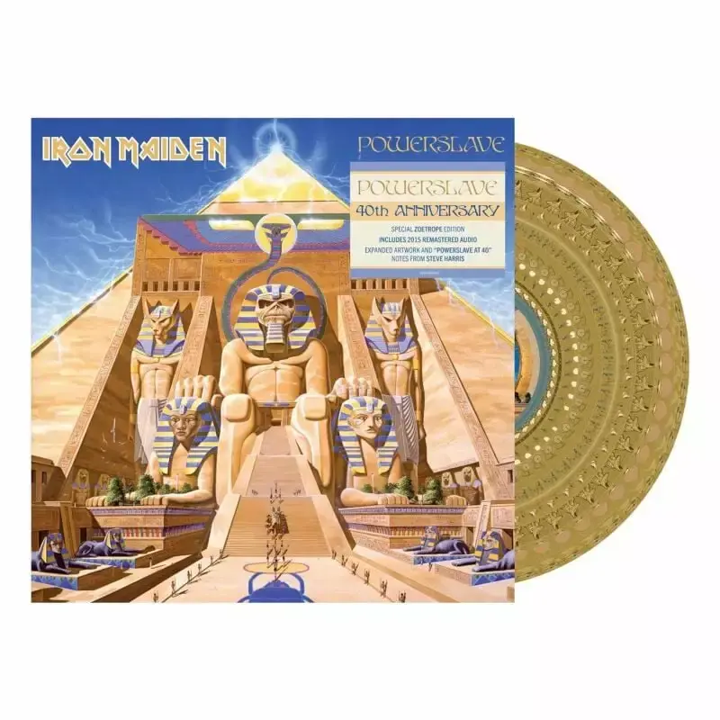 IRON MAIDEN - Powerslave · ZOETROPE PICTURE DISC LP (Heavy Metal Vinyl)