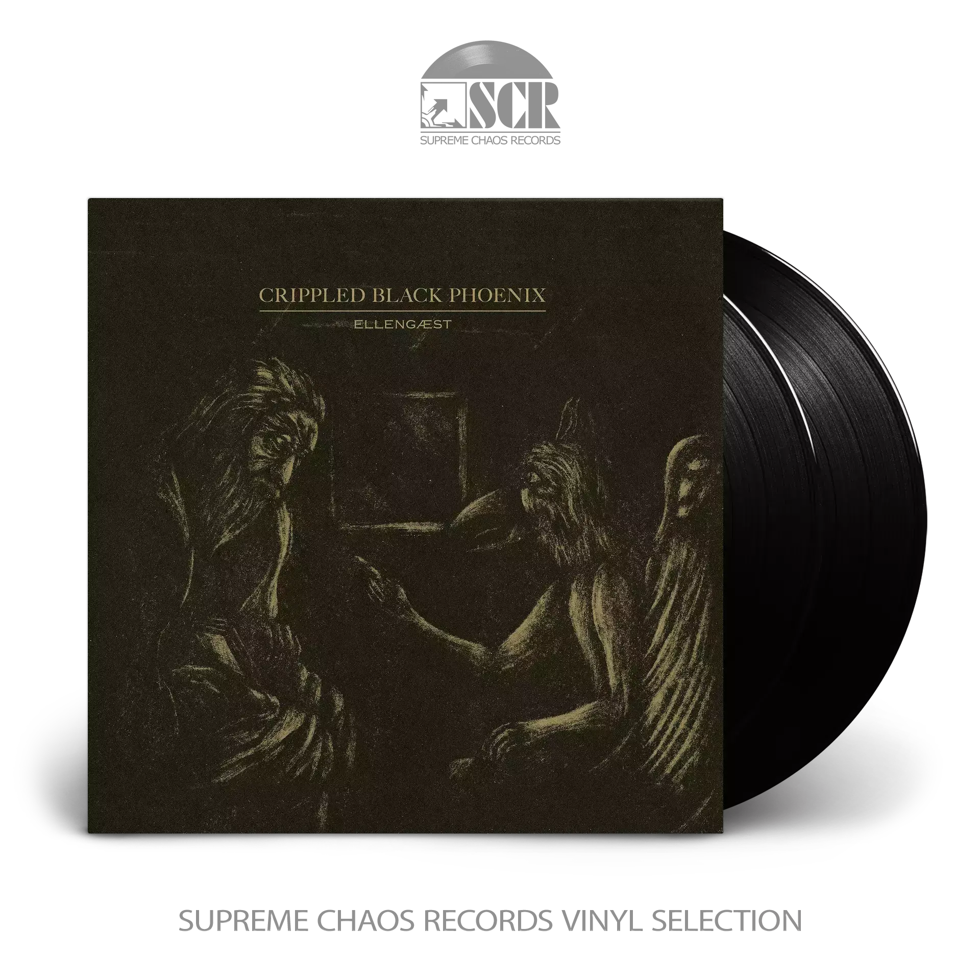 CRIPPLED BLACK PHOENIX - Ellengæst · BLACK DLP CRIPPLED BLACK PHOENIX - Ellengæst · BLACK DLP (Progressive Rock/Progressive Metal Vinyl)