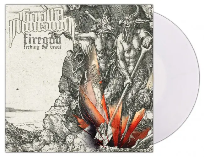 GORILLA MONSOON - Firegod - Feeding The Beast · CLEAR LP (Stoner Rock Vinyl)