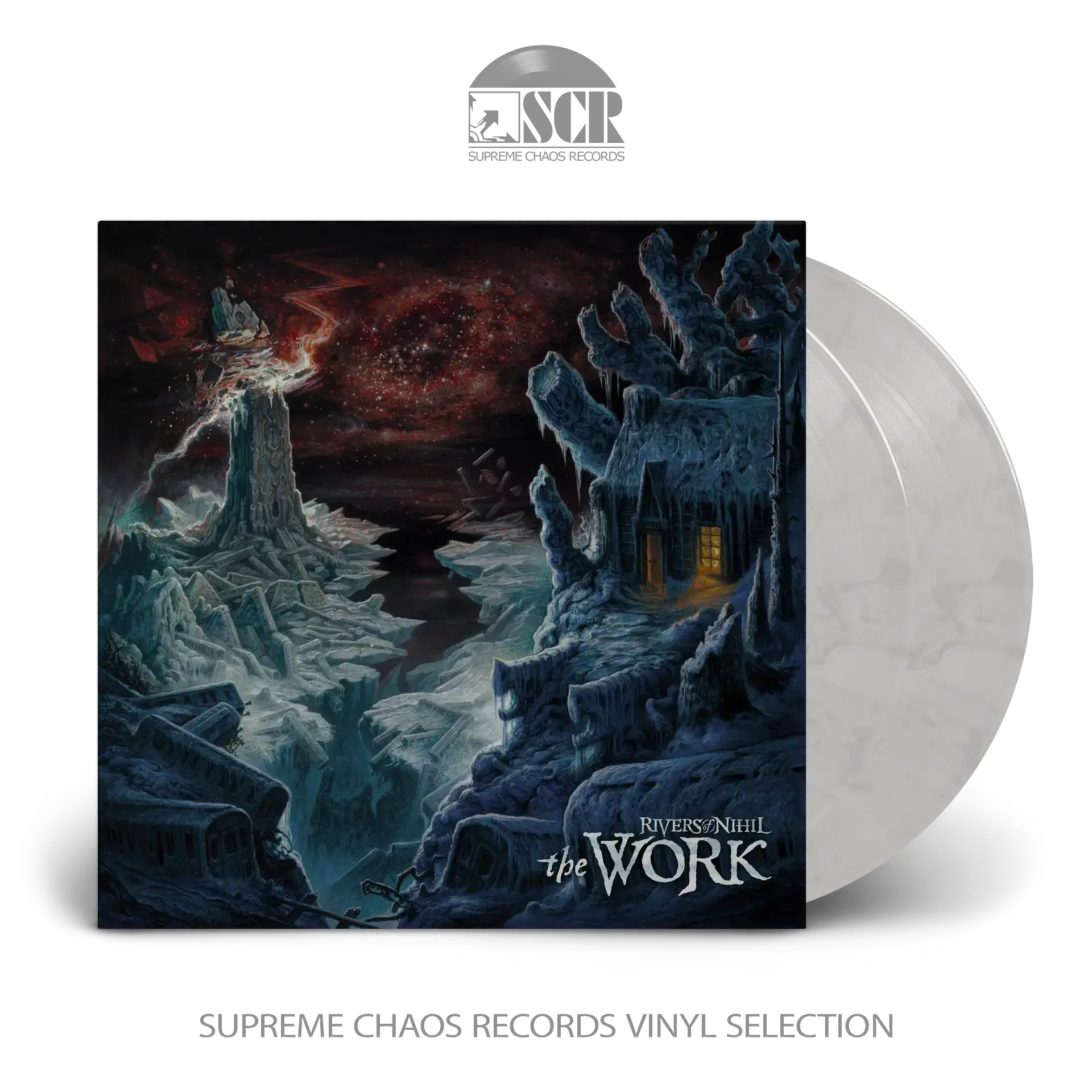 RIVERS OF NIHIL - The Work · BLACK/WHITE 2LP RIVERS OF NIHIL - The Work · BLACK/WHITE 2LP (Progressive Metal/Doom Metal/Death Metal Vinyl)