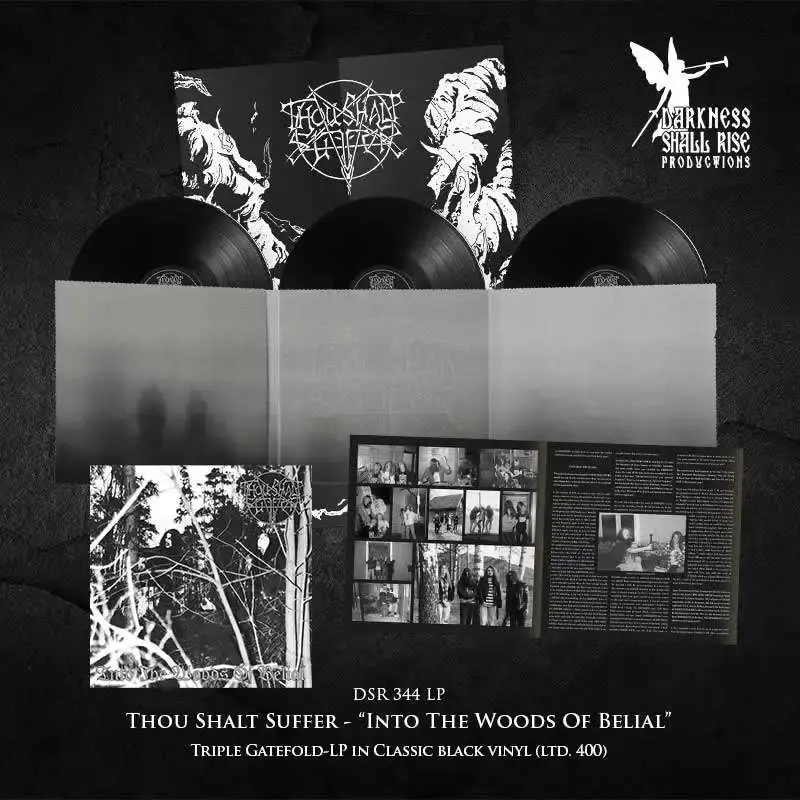 THOU SHALT SUFFER · Into The Woods Of Belial | BLACK 3LP · Bild 2 THOU SHALT SUFFER · Into The Woods Of Belial | BLACK 3LP (Death Metal Vinyl) · Bild 2