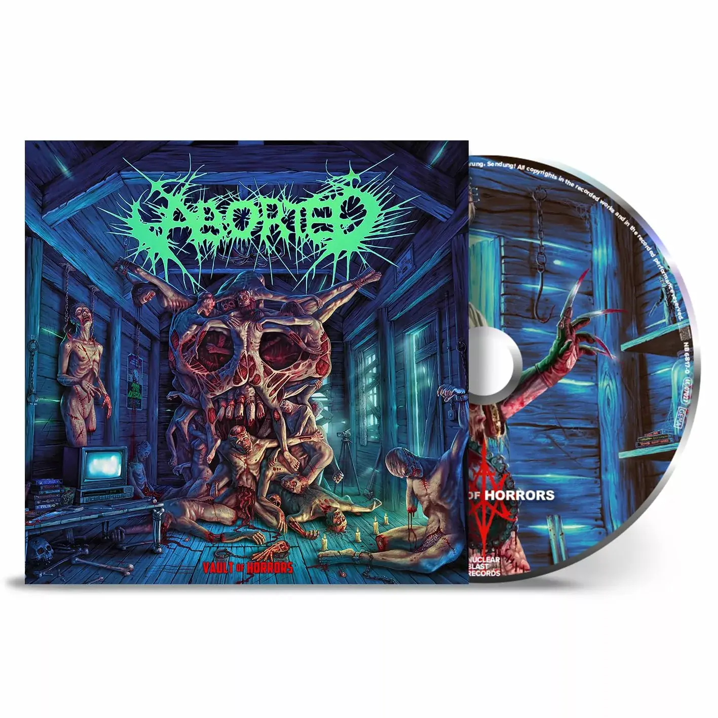 ABORTED - Vault Of Horrors · DIGIPAK CD ABORTED - Vault Of Horrors · DIGIPAK CD (Death Metal CDs)