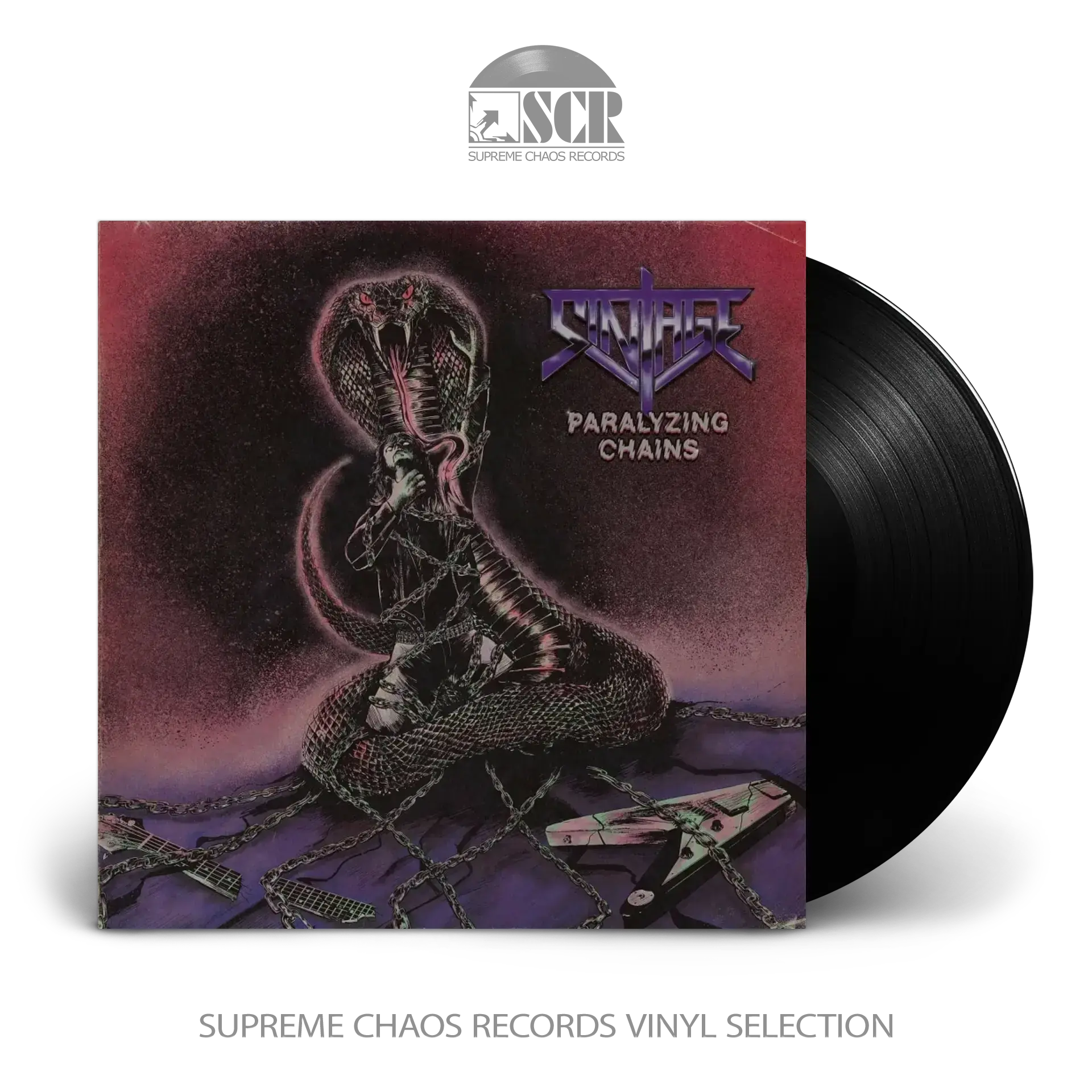 SINTAGE · Paralyzing Chains | BLACK LP SINTAGE · Paralyzing Chains | BLACK LP (Heavy Metal Vinyl)