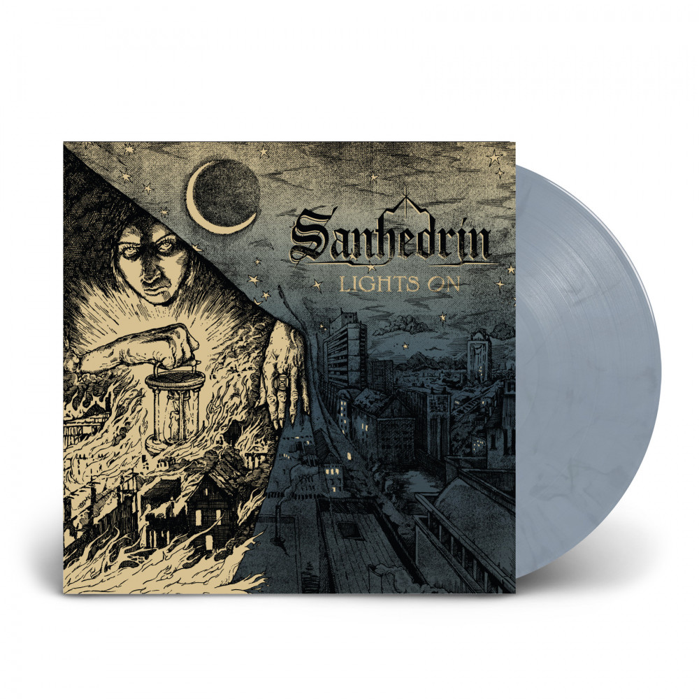 SANHEDRIN - Lights on [BLUE/GREY LP]