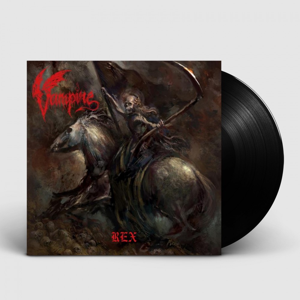 VAMPIRE · Rex | BLACK LP VAMPIRE · Rex | BLACK LP (Death Metal Vinyl)