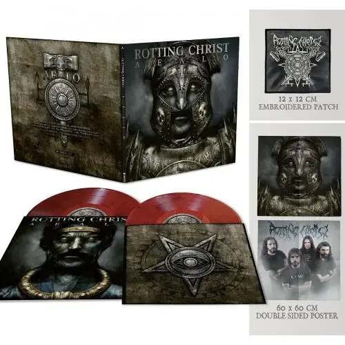 ROTTING CHRIST · Aealo (15th Anniversary) | RED/BLACK 2LP · Bild 3 ROTTING CHRIST · Aealo (15th Anniversary) | RED/BLACK 2LP (Black Metal/Death Metal Vinyl) · Bild 3