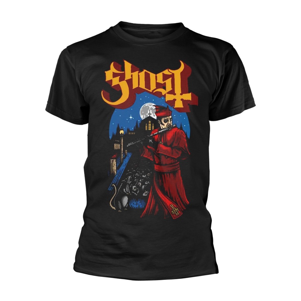 GHOST - Advancing Pied Piper Shirt · TS-L (Hard Rock Clothes)