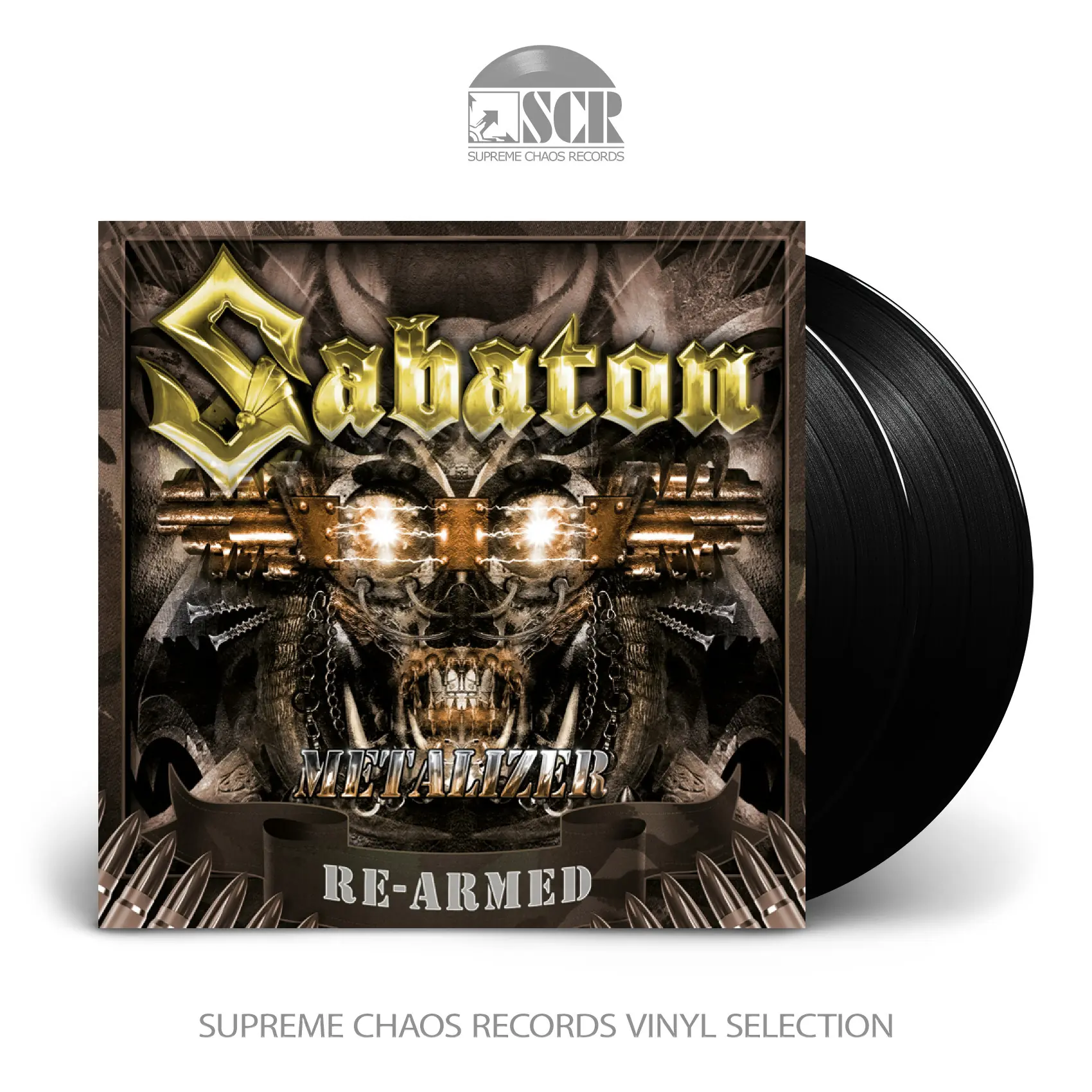 SABATON · Metalizer Re-Armed (Re-Release) | BLACK 2LP SABATON · Metalizer Re-Armed (Re-Release) | BLACK 2LP (Heavy Metal Vinyl)