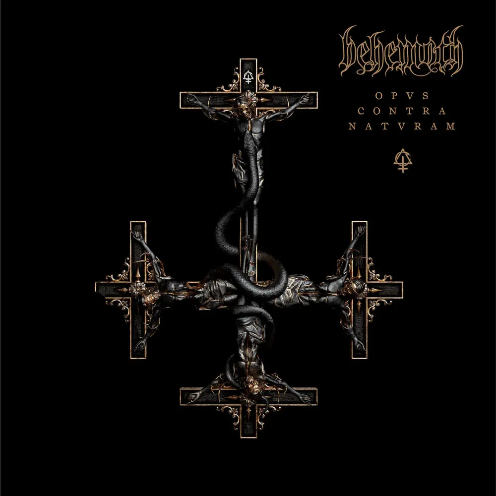 BEHEMOTH - Opvs Contra Natvram BLACK · BLACK LP (Black Metal Vinyl) · Bild 1