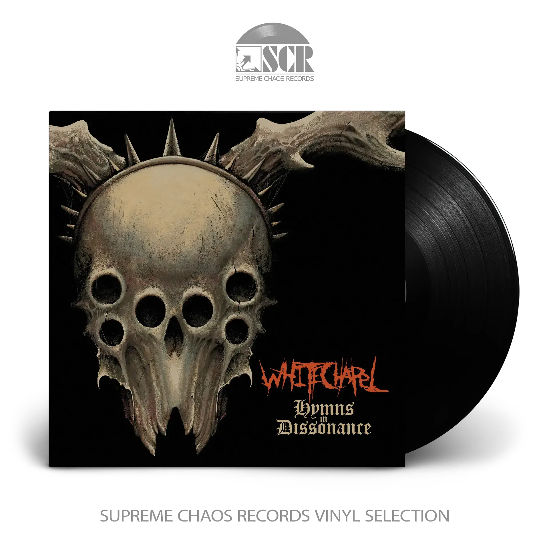 WHITECHAPEL - Hymns In Dissonance · BLACK LP (Deathcore/Death Metal/Progressive Metal Vinyl)